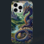 Coque Case-Mate iPhone Château du Dragon médiéval coloré<br><div class="desc">.</div>