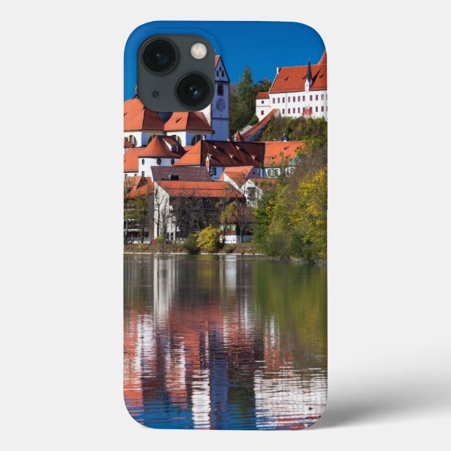 Coques Case-Mate iPhone Château et Abby au bord de la rivière (Verso)