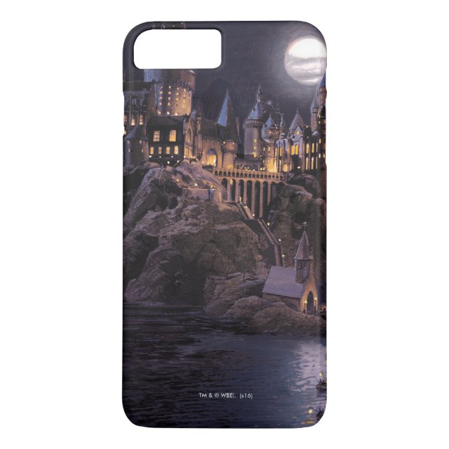 Coques Case-Mate iPhone Château Harry Potter | Grand lac à Hogwarts (Dos)