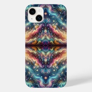 Coque Case-Mate iPhone Château Lointain Céleste Coloré Fantastique Mystiq