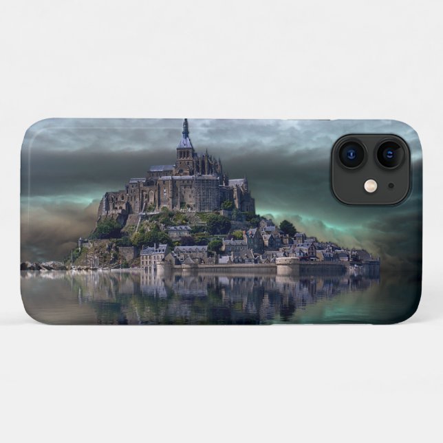 Coques Case-Mate iPhone Château sur l'eau (Dos (Horizontal))