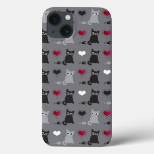 Coques Pour iPhone chaton et souris motif