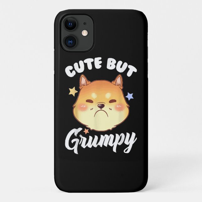 Coques Case-Mate iPhone Chaton grincheux contrarié faisant la moue (Dos)