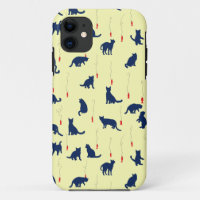 Chatons bleus et poissons rouges