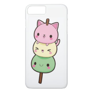 Coque iPhone 7 Plus Chatons de Kawaii Mochi