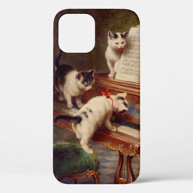 Coques Case-Mate iPhone Chatons et Piano (Verso)