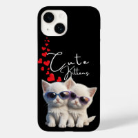 Chatons mignons et flux de coeur