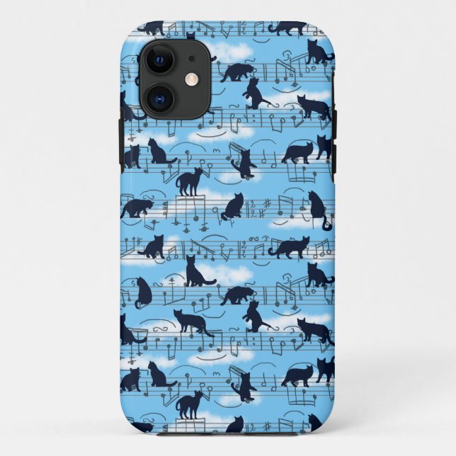 Coques Case-Mate iPhone chatons musicaux (Dos)