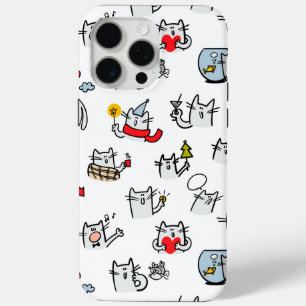 Coque Case-Mate iPhone Chats amusants, lait et magie.
