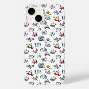 Coque Case-Mate iPhone Chats amusants, lait et magie.