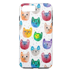 Case-Mate iPhone Case Chats aquarelles et amis