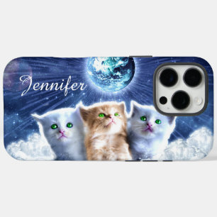 Coque iPhone 16 Pro Max Chats dans le nuage