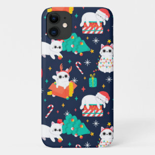 Case-Mate iPhone Case Chats de Noël amusants