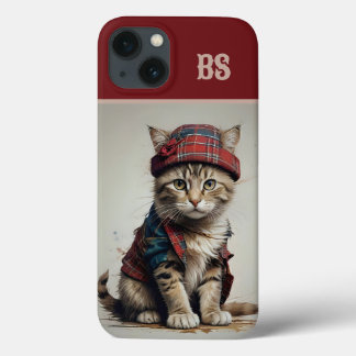 Case-Mate iPhone Case Chats écossais déguisé - chats tartans charmants