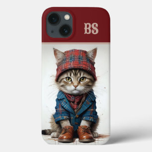 Case-Mate iPhone Case Chats écossais déguisé - chats tartans charmants