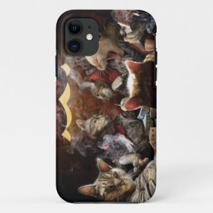 Case-Mate iPhone Case Chats jouant au poker