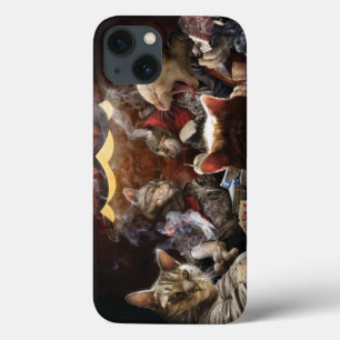 Case-Mate iPhone Case Chats jouant au poker