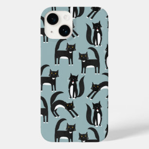 Coque Case-Mate iPhone Chats noirs et blancs