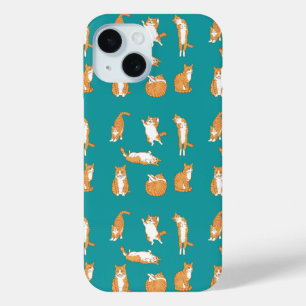 Coque Case-Mate iPhone Chats orange drôles