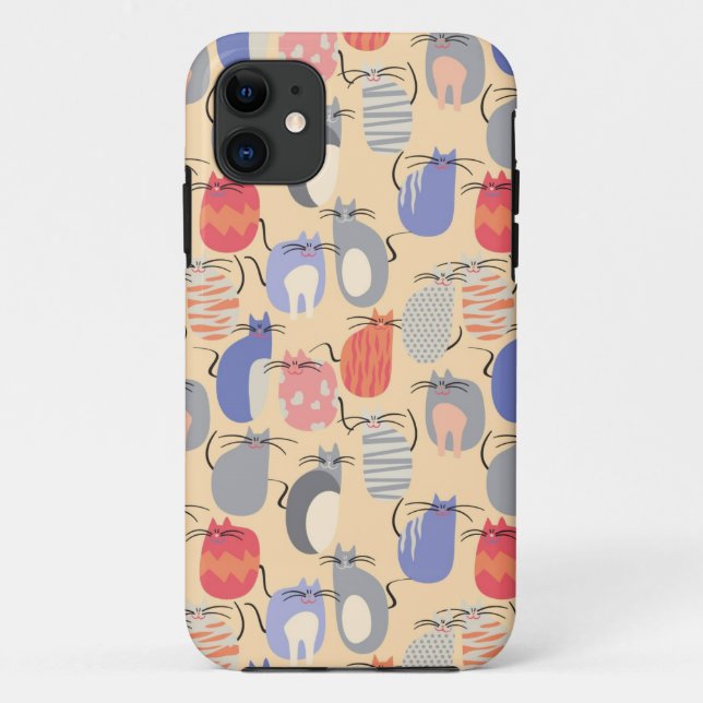 Coques Case-Mate iPhone Chats partout (Dos)