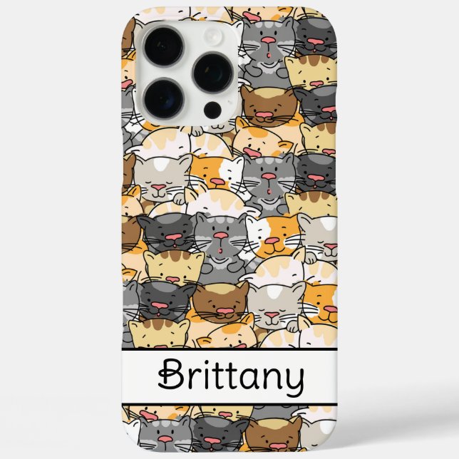 Coques Case-Mate iPhone Chats Personnalisés (Verso)