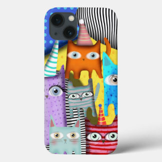 iPhone 13 Case Chats Rupydetequila Art