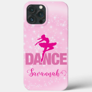 Case-Mate iPhone Case Chaud rose Ballerina Dance Sparkle Personnalisé
