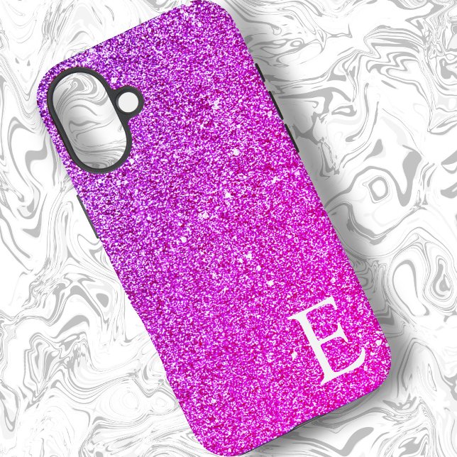 Coques Case-Mate iPhone Chaud rose fille imprimé Parties scintillant migno (Créateur téléchargé)