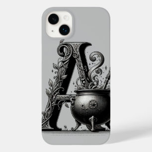 Coque Case-Mate iPhone Chaudière de sorcière Lettre A initiale personnali