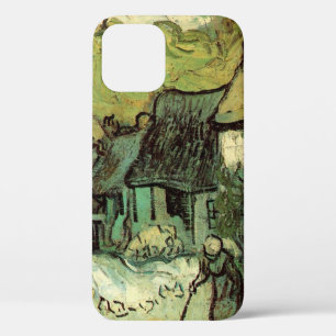 Coque iPhone 12 Chaumières à Jorgus par Vincent van Gogh