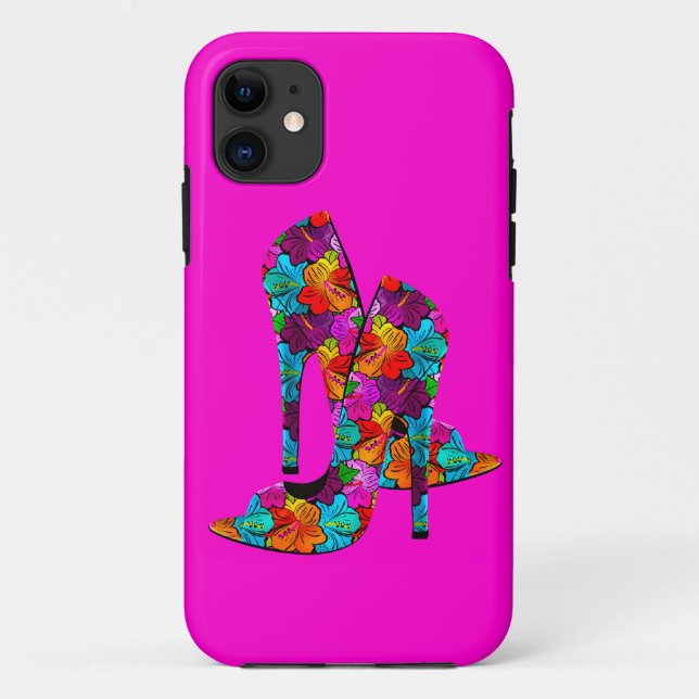 Coques Case-Mate iPhone Chaussures à talons hauts d'été amusantes (Dos)