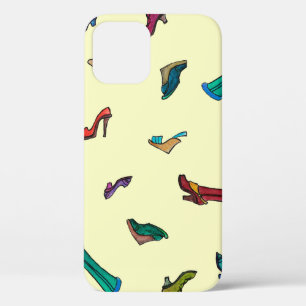 Case-Mate iPhone Case Chaussures aquarelle motif transparent