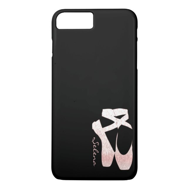 Coques Case-Mate iPhone Chaussures de ballet molles personnalisées de rose (Dos)