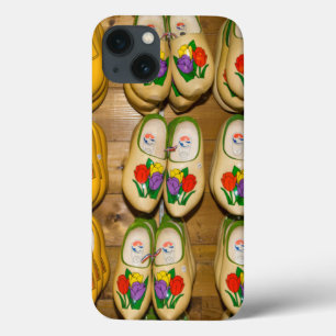 Etui iPhone 13 Chaussures en bois, Village-Hollandais, Noordhuize