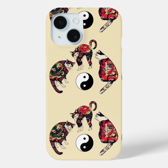 COQUES Case-Mate iPhone CHAUSSURES JAPONAISES, DRAGON RED DEVIL TATTOOS, Y (Verso)