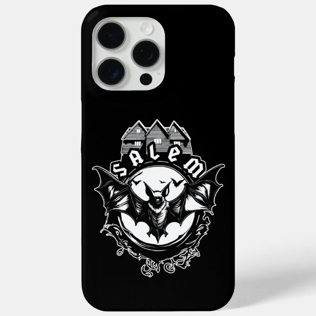 Coques Case-Mate iPhone Chauve-Chauve Gothique Et Maison De Sorcière Salem (Verso)
