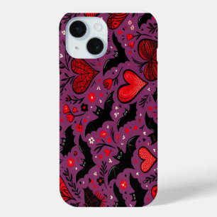 Coque Case-Mate iPhone Chauves-souris & Cœurs