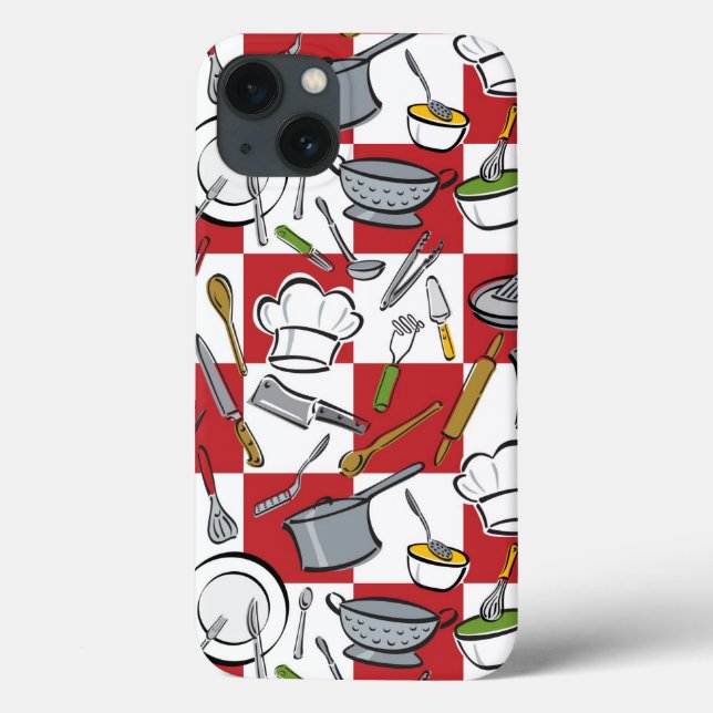 Coques Case-Mate iPhone Check Kitchen Tools (Verso)