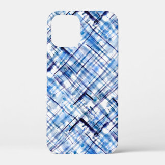 Case-Mate iPhone Case checkered, tartan, plaid, classic, blue, white