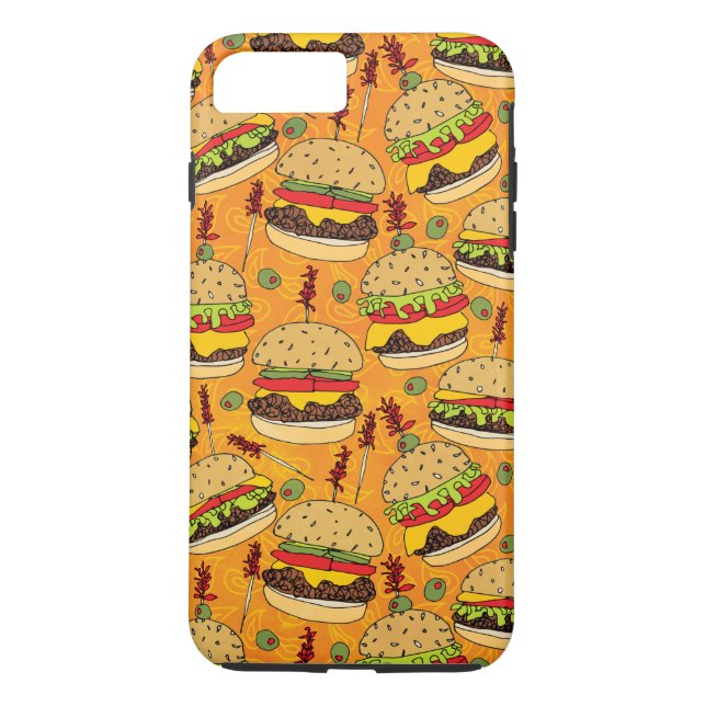 Coques Case-Mate iPhone Cheeseburger de luxe (Dos)