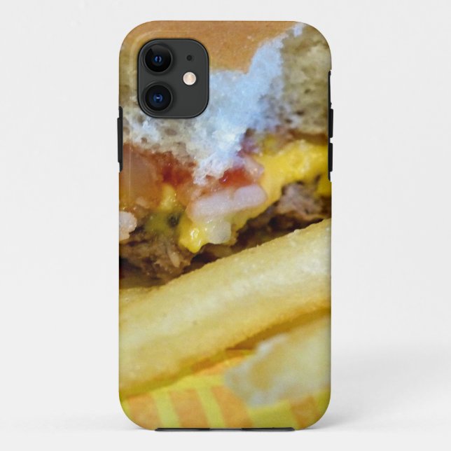 Coques Case-Mate iPhone Cheeseburger et Fries (Dos)