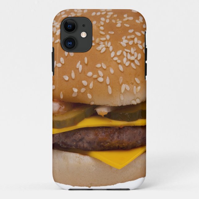 Coques Case-Mate iPhone Cheeseburger Sur Le Sesame Seed Bun (Dos)