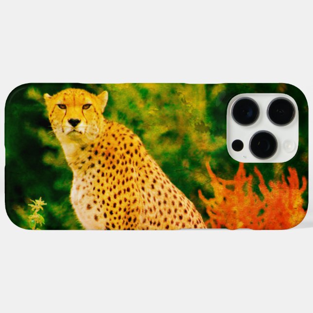 Coques Case-Mate iPhone Cheetah (Verso (horizontal))
