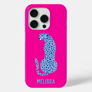 Coque Case-Mate iPhone Cheetah moderne et rose vif