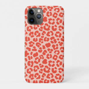 Case-Mate iPhone Case Cheetah Motif imprimé rouge