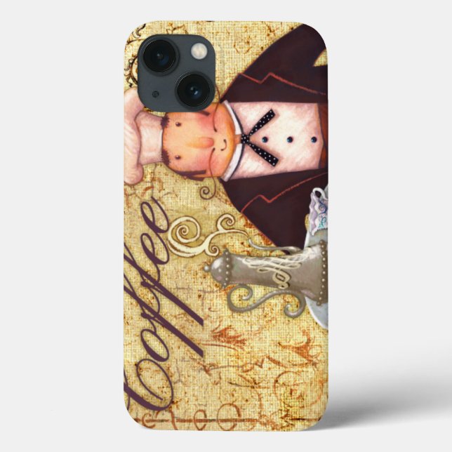 Coques Case-Mate iPhone Chef Coffee (Verso)