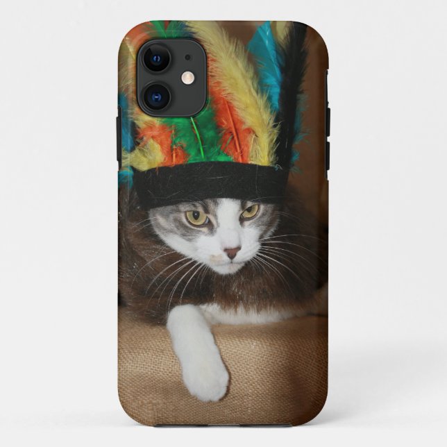 Coques Case-Mate iPhone Chef Crazy Crazy Cat (Dos)