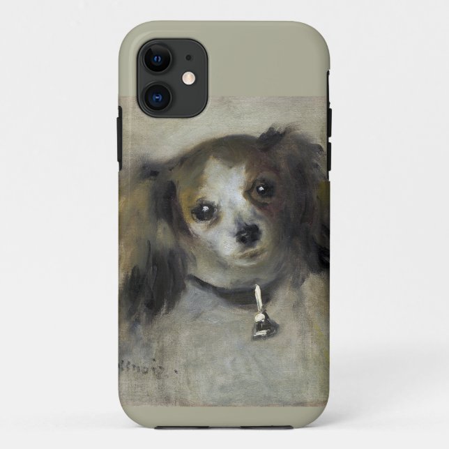Coques Case-Mate iPhone Chef d'une peinture de chien par Auguste Renoir (Dos)