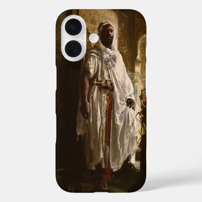 Coques Case-Mate iPhone Chef maure Art africain Peinture Portrait (Verso)