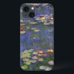 Coque Case-Mate iPhone Chefs-d'œuvre de peinture de Nymphéas de Monet<br><div class="desc">Nymphéas de Monet - Ce tableau classique de Monet a été peint par Claude Monet en 1916. Il fait partie de sa célèbre collection de nymphéas où il peint dans son jardin à Giverney,  France. Un tableau chef-d'œuvre.</div>